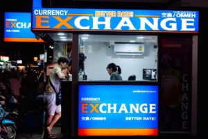 Exchange rate changes