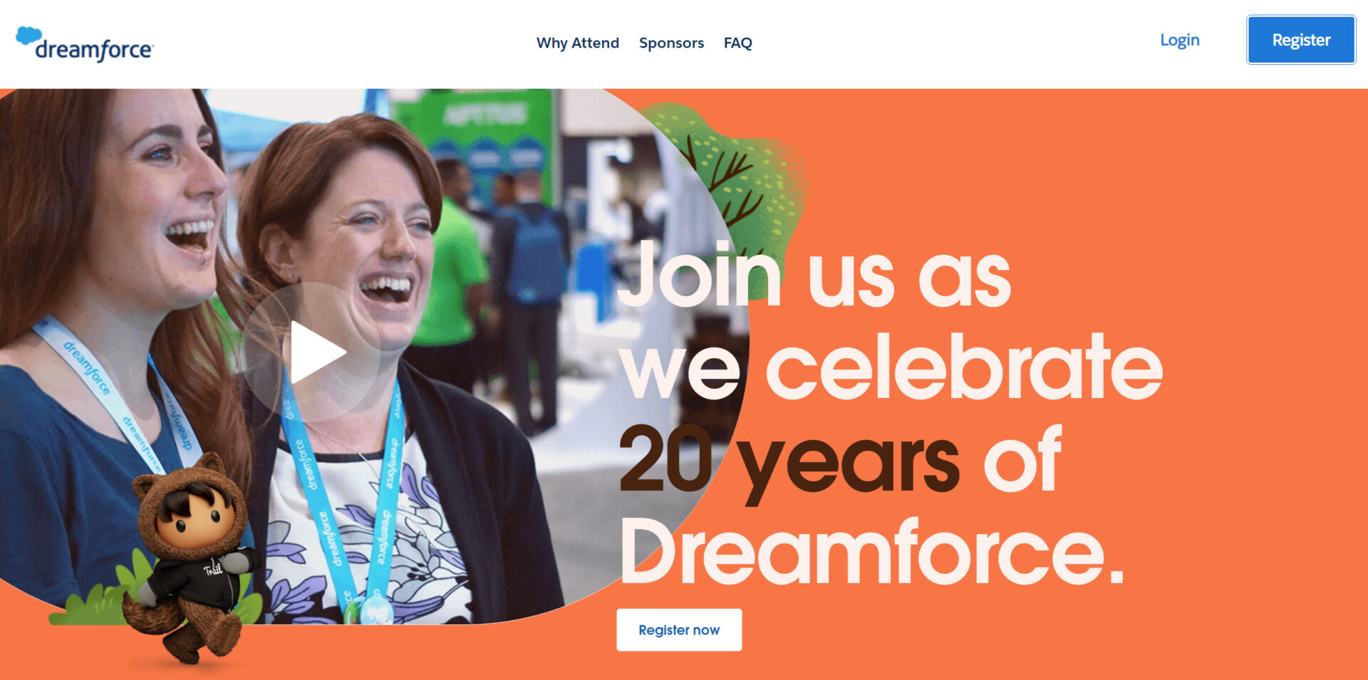 Even though Dream force, the largest software conference in the worl
